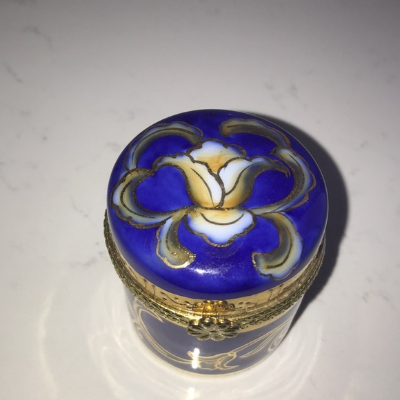 Limoges Art Blue Limoges Trinket Box Poshmark